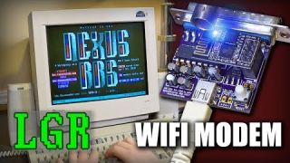 WiFi232 Wireless Modem: BBS Fun on Retro PCs! [A Review] - YouTube